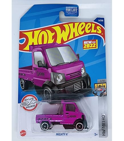 Amazon.com: Hot Wheels Mighty K, HW Hot Trucks 7/10 [red] 214/250